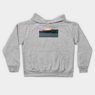 Istanbul Skyline at dusk Kids Hoodie